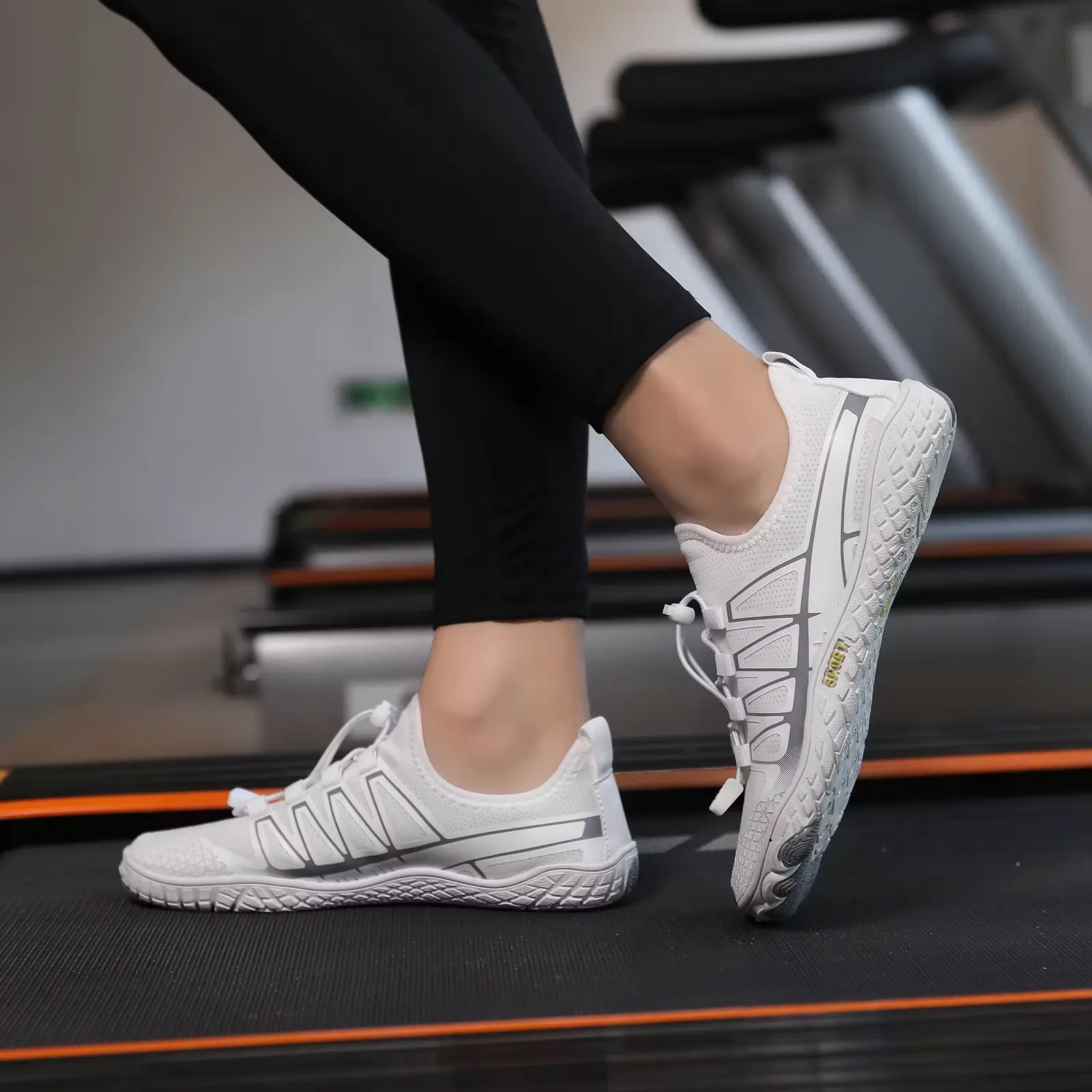 Toeplus Motion Barfotaskor - Vit