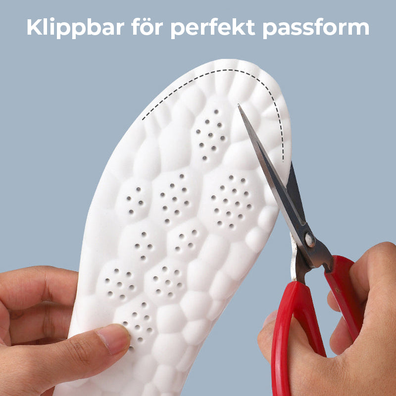 Toeplus Comfort Innersula – Flexibel, ventilerande och formbar passform